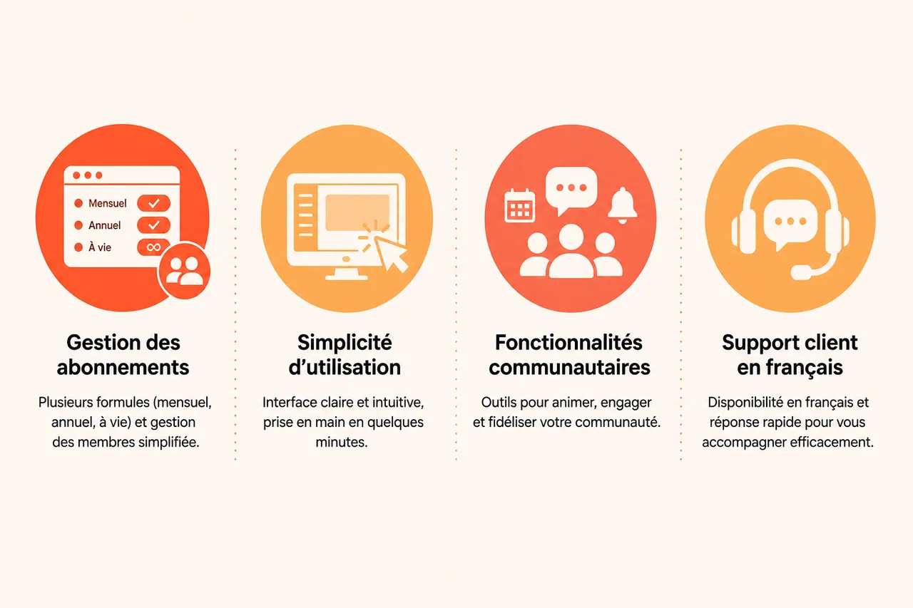 Les meilleures alternatives à Skool en 2026 (comparatif francophone)