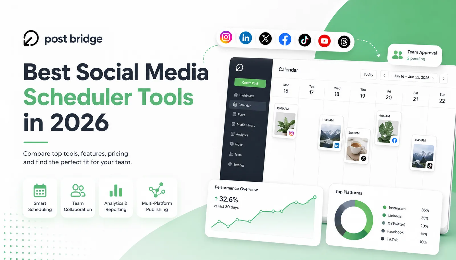 Best Social Media Schedulers for Busy Teams in 2026